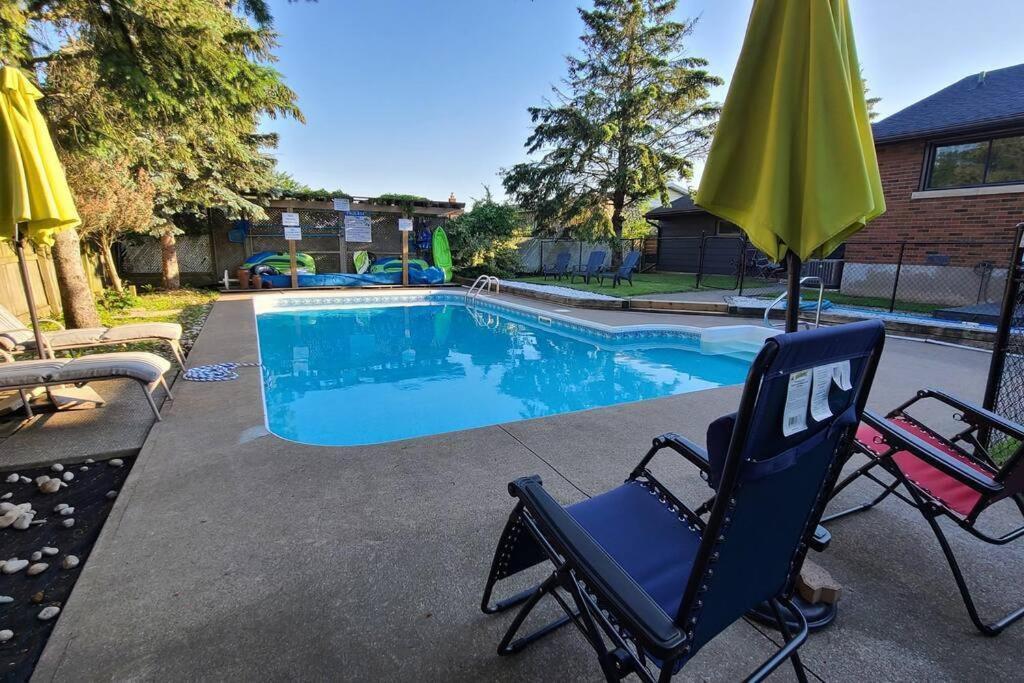 Cozy 3Br Family Getaway - Niagara Pool Oasis Villa Dış mekan fotoğraf