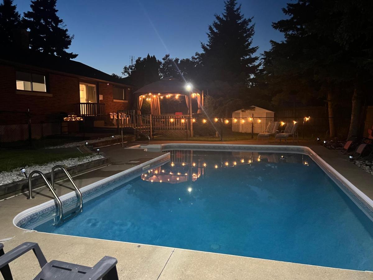 Cozy 3Br Family Getaway - Niagara Pool Oasis Villa Dış mekan fotoğraf